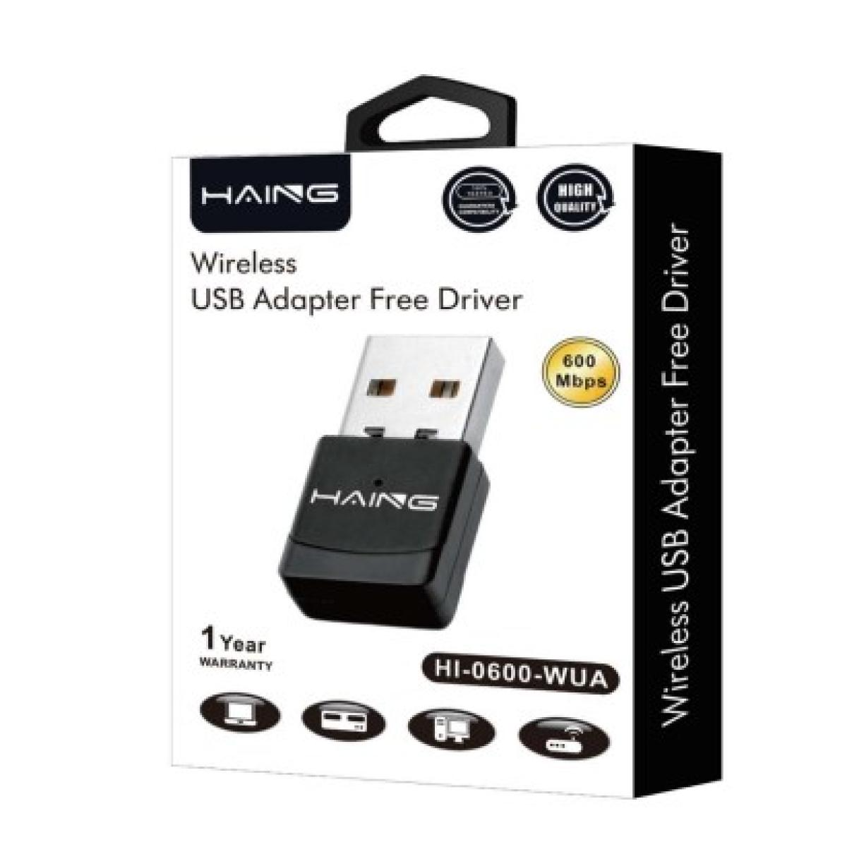 HAING HI-0600-WUA Wireless USB Adapter Free Driver HAING HI-0600-WUA Wireless USB Adapter Free Driver